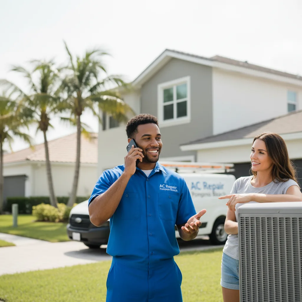 AC Repair Pompano Beach customer support in Roundup